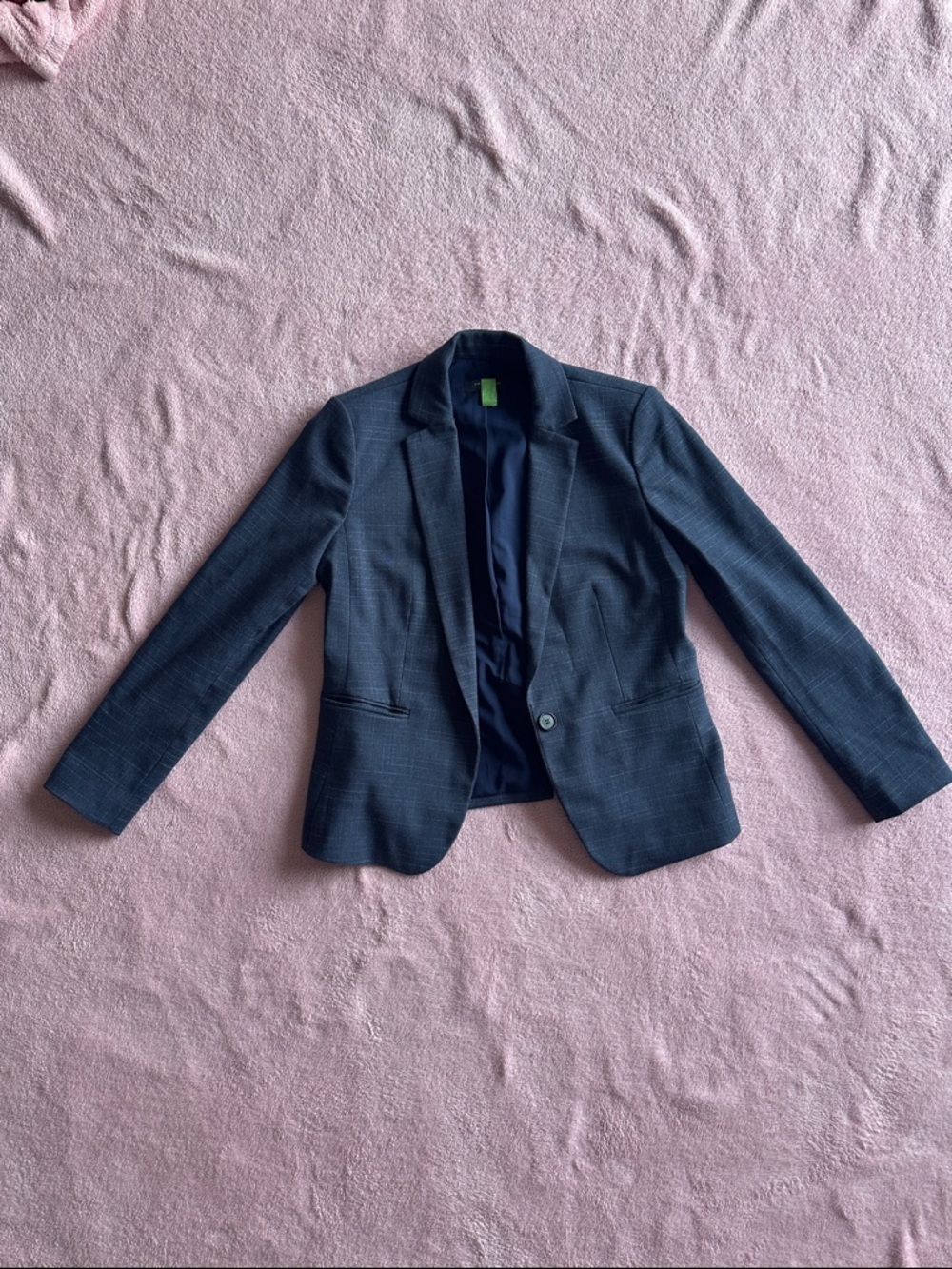 Ann Taylor Navy Single-Button Women's Blazer